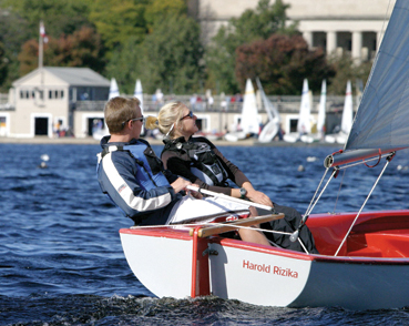 Tech Dinghy upwind